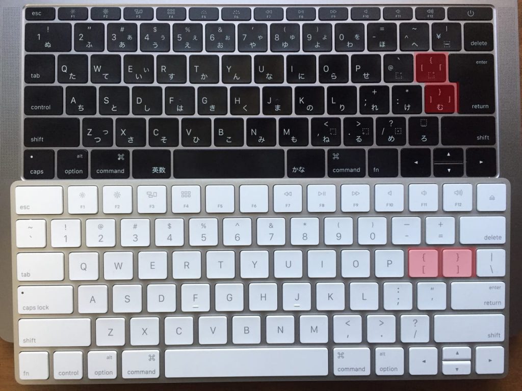 US配列のキーボードに惚れてしまったのでMagic KeyboardとMagic 
