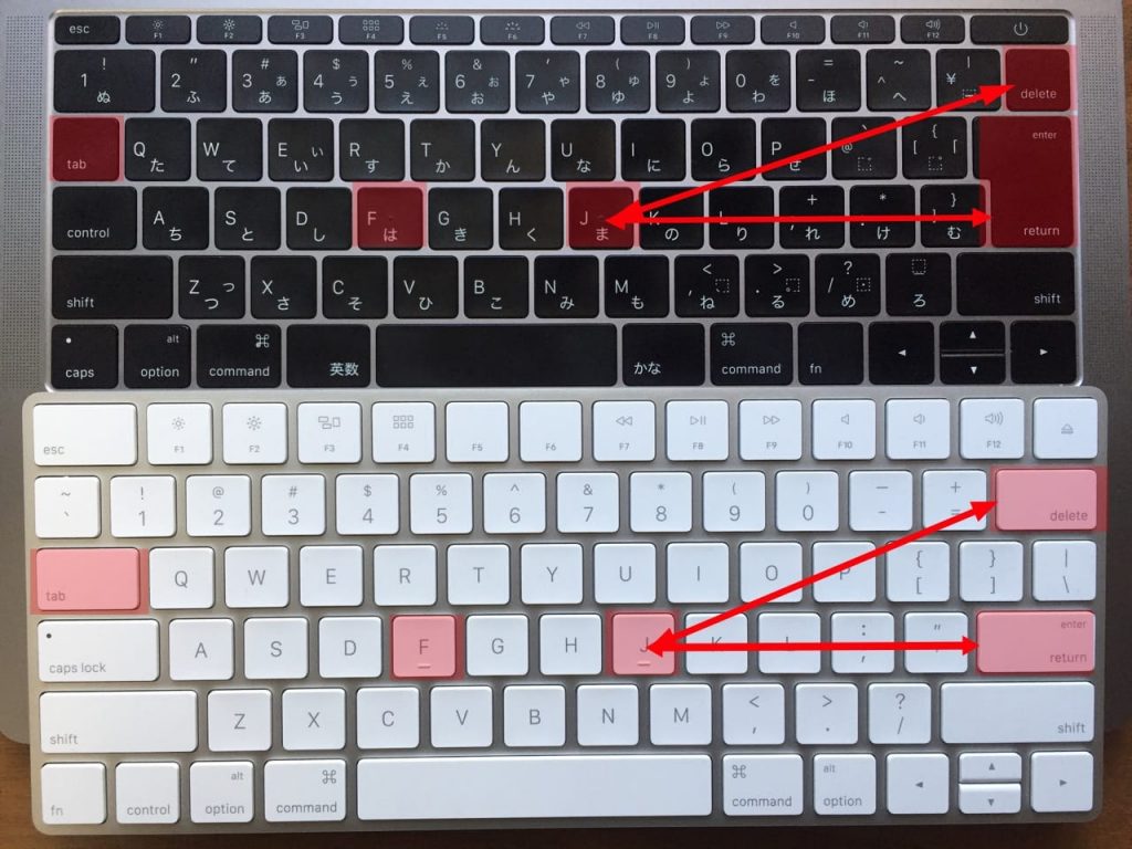 US配列のキーボードに惚れてしまったのでMagic KeyboardとMagic 